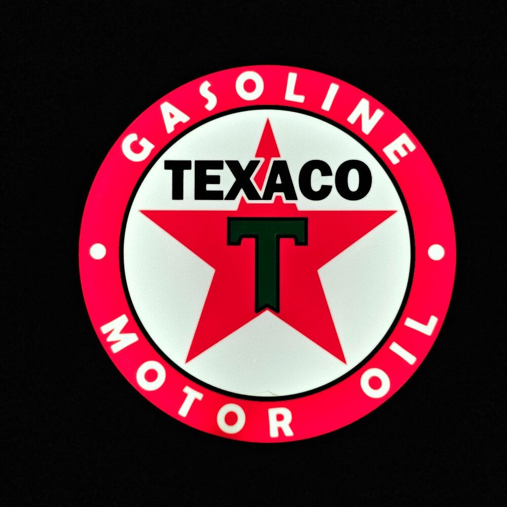 Texaco LED Lightbox Sign